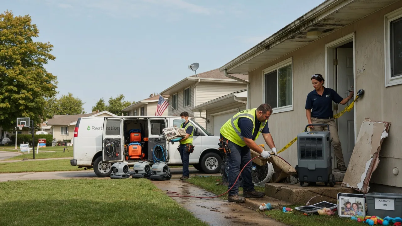 Water Damage Restoration in Gratiot, WI near me